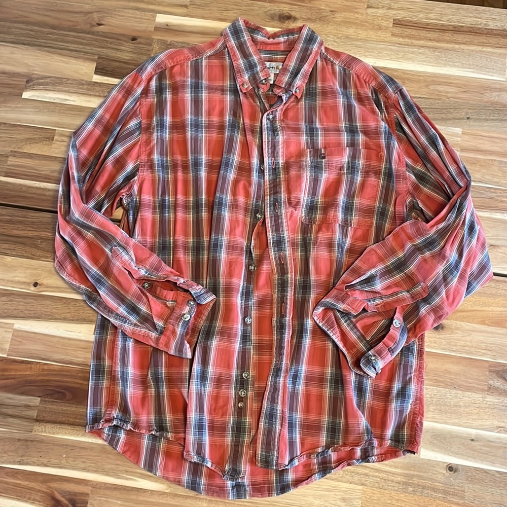 Carhartt Men Button Down L
